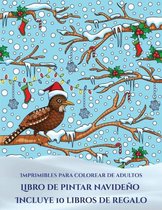 Imprimibles para colorear de adultos (Libro de pintar navideno)