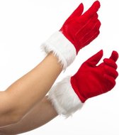 Witbaard Handschoenen Kerst Unisex Polyester Rood/wit Maat M