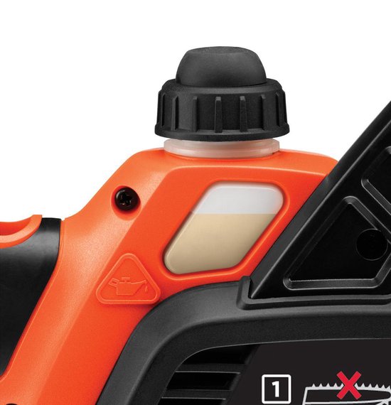 BLACK+DECKER - GKC1825L20-QW Kettingzaag - 18v - 25 cm - Incl. accu en lader van BLACK+DECKER — afbeelding 3