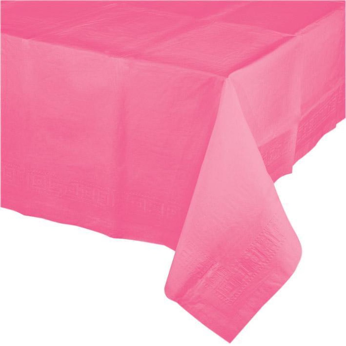 Tafelkleed papier candy pink (137x274cm)