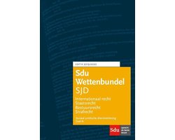 Educatieve wettenverzameling  -   Sdu Wettenbundel Sociaal Juridische Dienstverlening 2019-2020 (set 2 ex)
