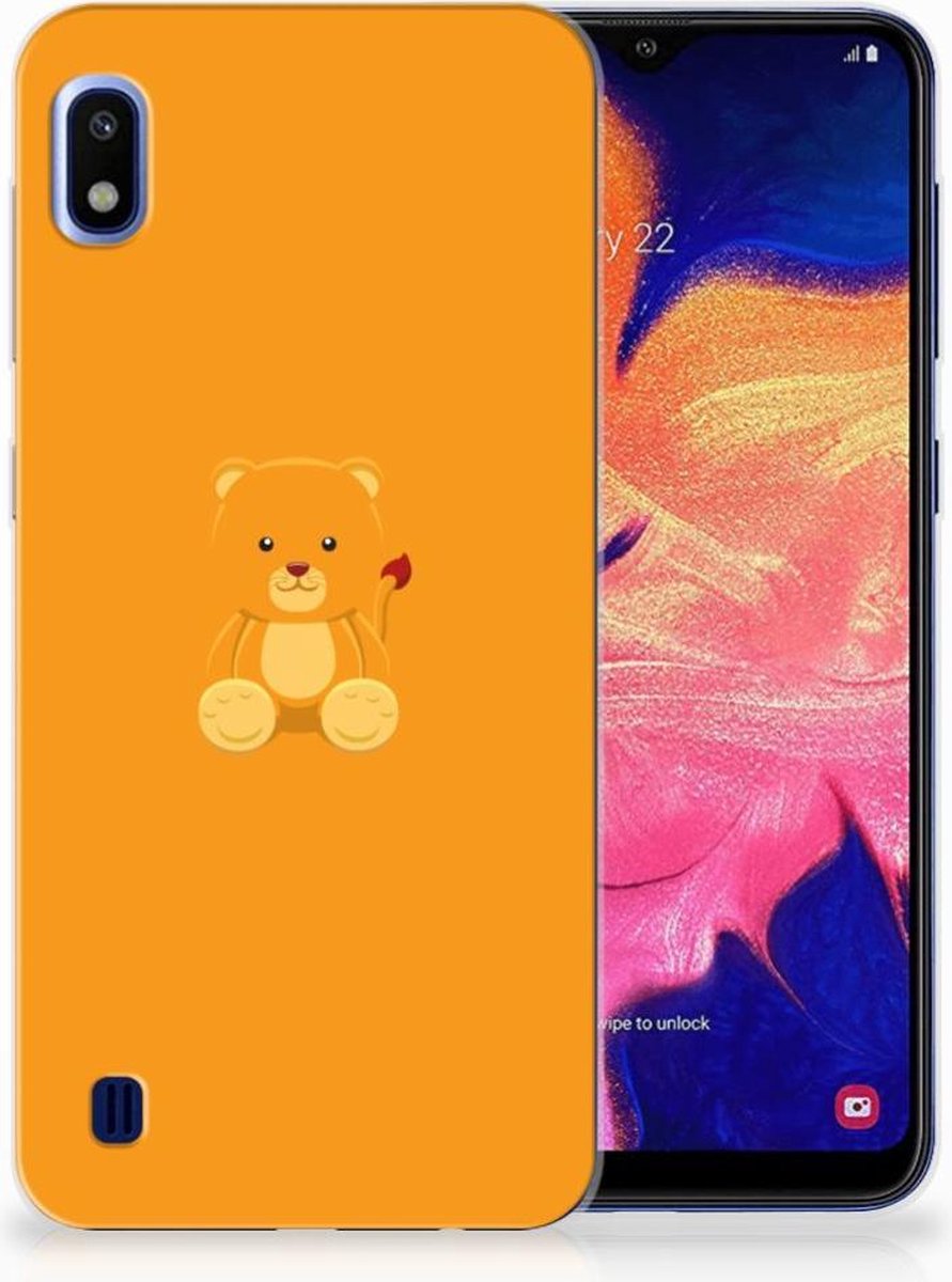 Samsung Galaxy A10 Telefoonhoesje met Naam Baby Beer