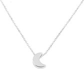 24/7 Jewelry Collection Ketting - Dames - Zilver - 45cm