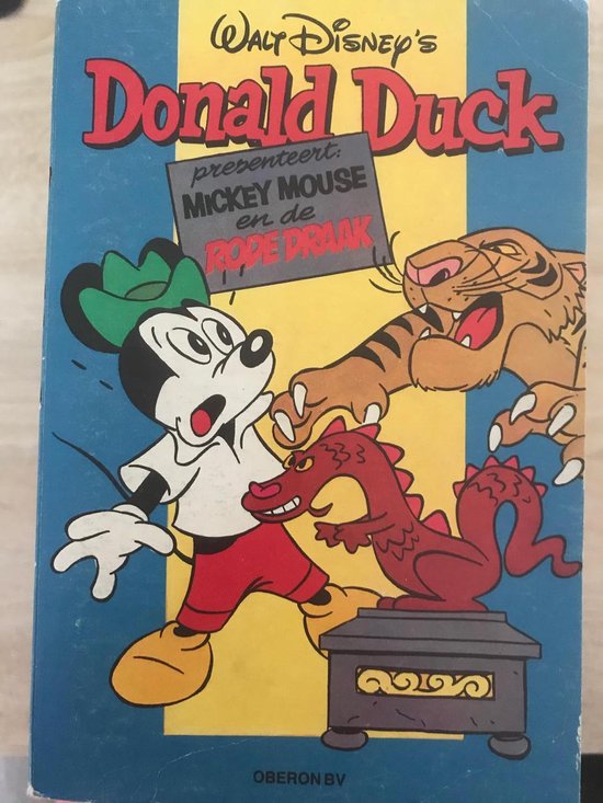 9789032016241 - Mickey mouse en de rode draak