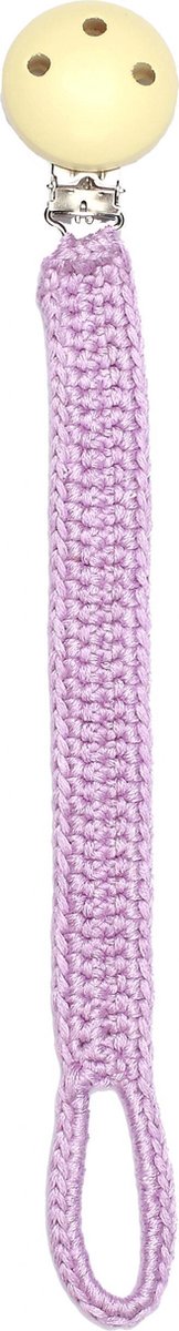 Naturezoo Fopspeenketting Bamboestof 20 Cm Lila Naturezoo Fopspeenketting Bamboestof 20 Cm Lila
