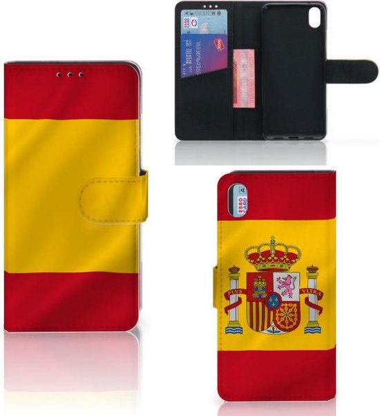 Full Body Protection Housse pour Xiaomi Redmi 7A Coque Téléphone Drapeau Espagnol