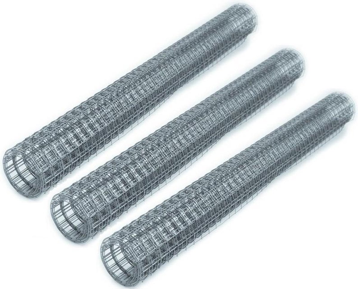 3x Kippengaas 100 x 50 cm Gaasdraad / Gaas Creatief hobby materiaal