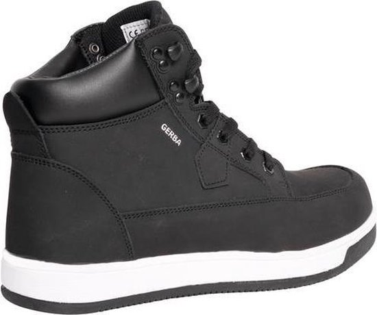 Gerba Jack Sneaker Hoog S3 - Zwart - 41