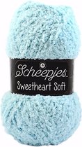 Scheepjes Sweetheart Soft Turquoise 21. PAK MET 10 BOLLEN a 100 GRAM. KL.NUM. 8120.