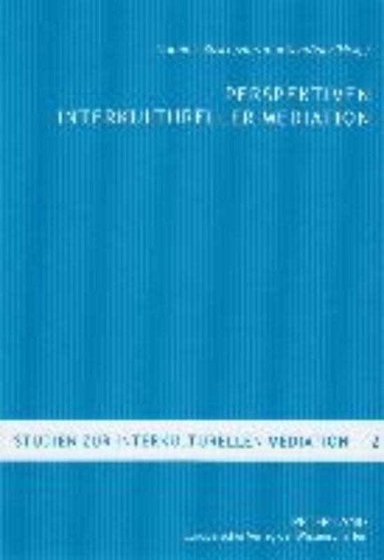 Perspektiven interkultureller Mediation - cover