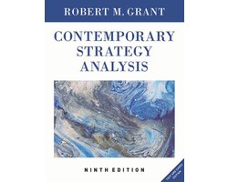 Omslag van Contemporary Strategy Analysis 9E