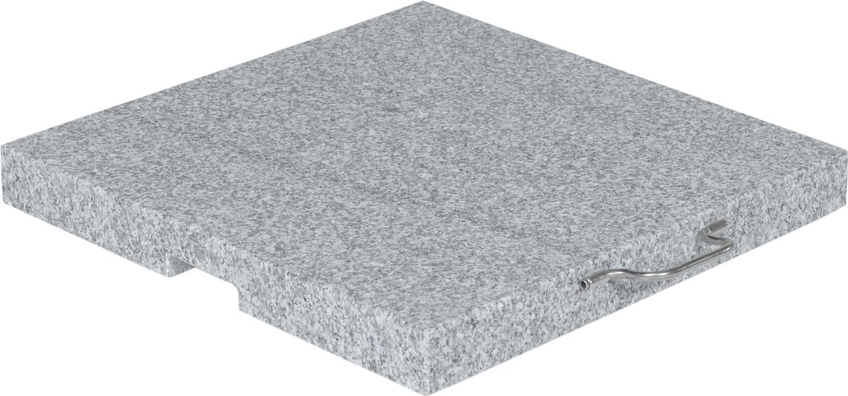 Bol.com Garden Impressions - Hawaii S parasolvoet - 60 kilo - graniet - nature grey aanbieding