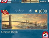 Schmidt Kinkade puzzel Panorama New York, 1000 stukjes