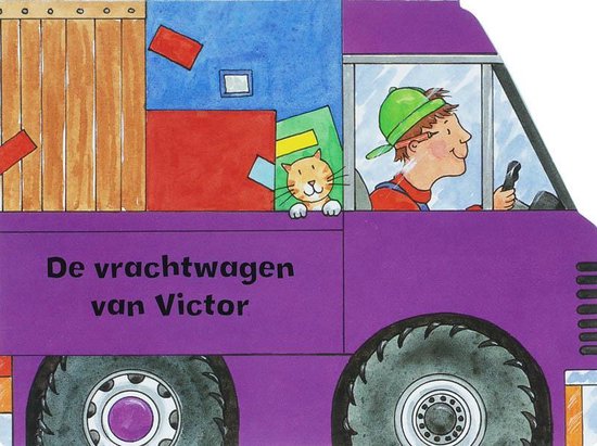 Cover van het boek 'De vrachtwagen van Victor'