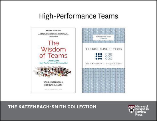 Boekcovers: 'The Wisdom of Teams' en 'The Discipline of Teams'.