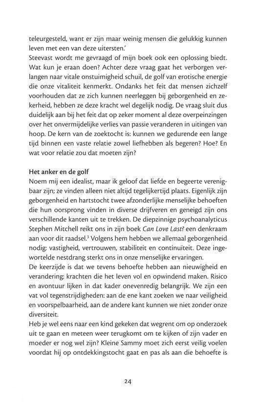 Tekstpagina uit een boek met de titel "Erotische intelligentie".