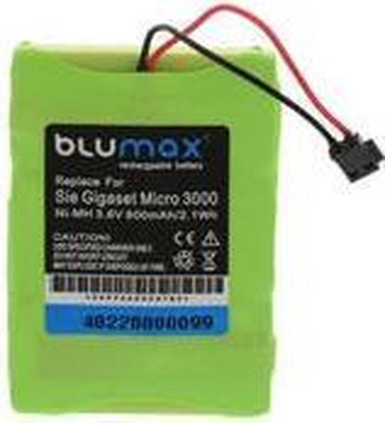 Blumax Battery for Siemens Gigaset Micro 3000 3,6V 600mAh | bol.com