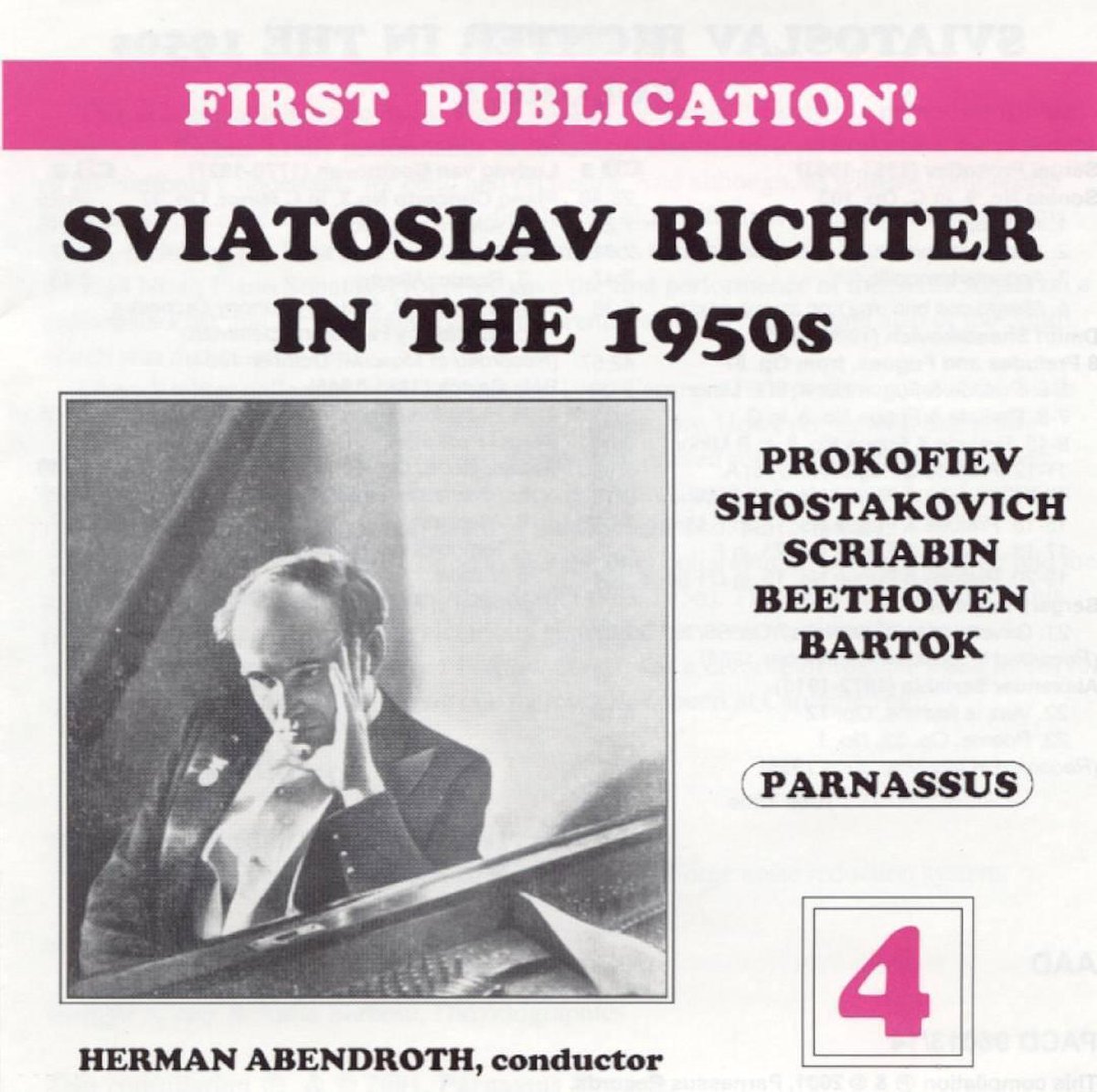 Richter Sviatoslav - Richter In 50's Vol.Iv