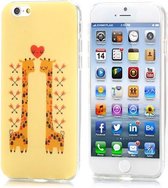 iphone 6 / 6s (4.7 inch) TPU Cover, hoesje, case Giraffe