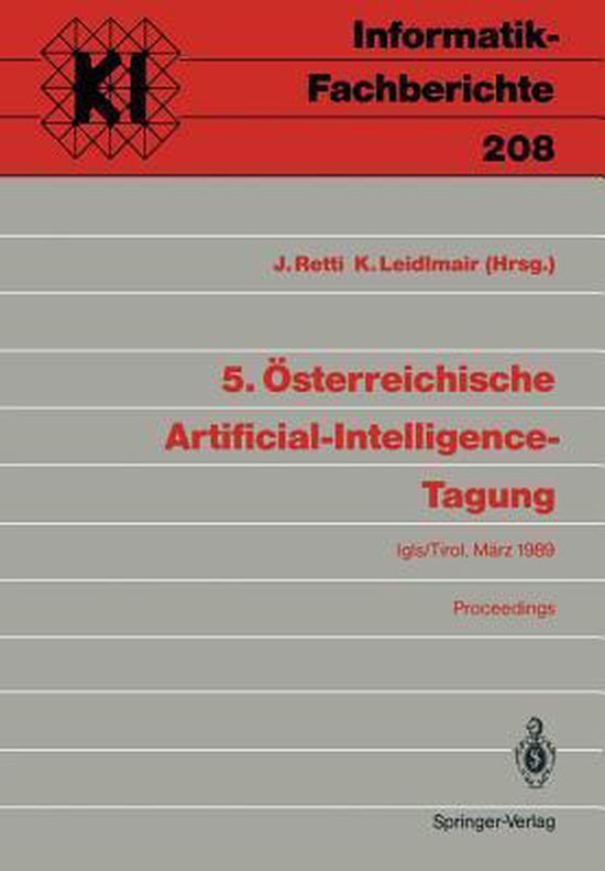 5. Österreichische Artificial-Intelligence-Tagung - cover