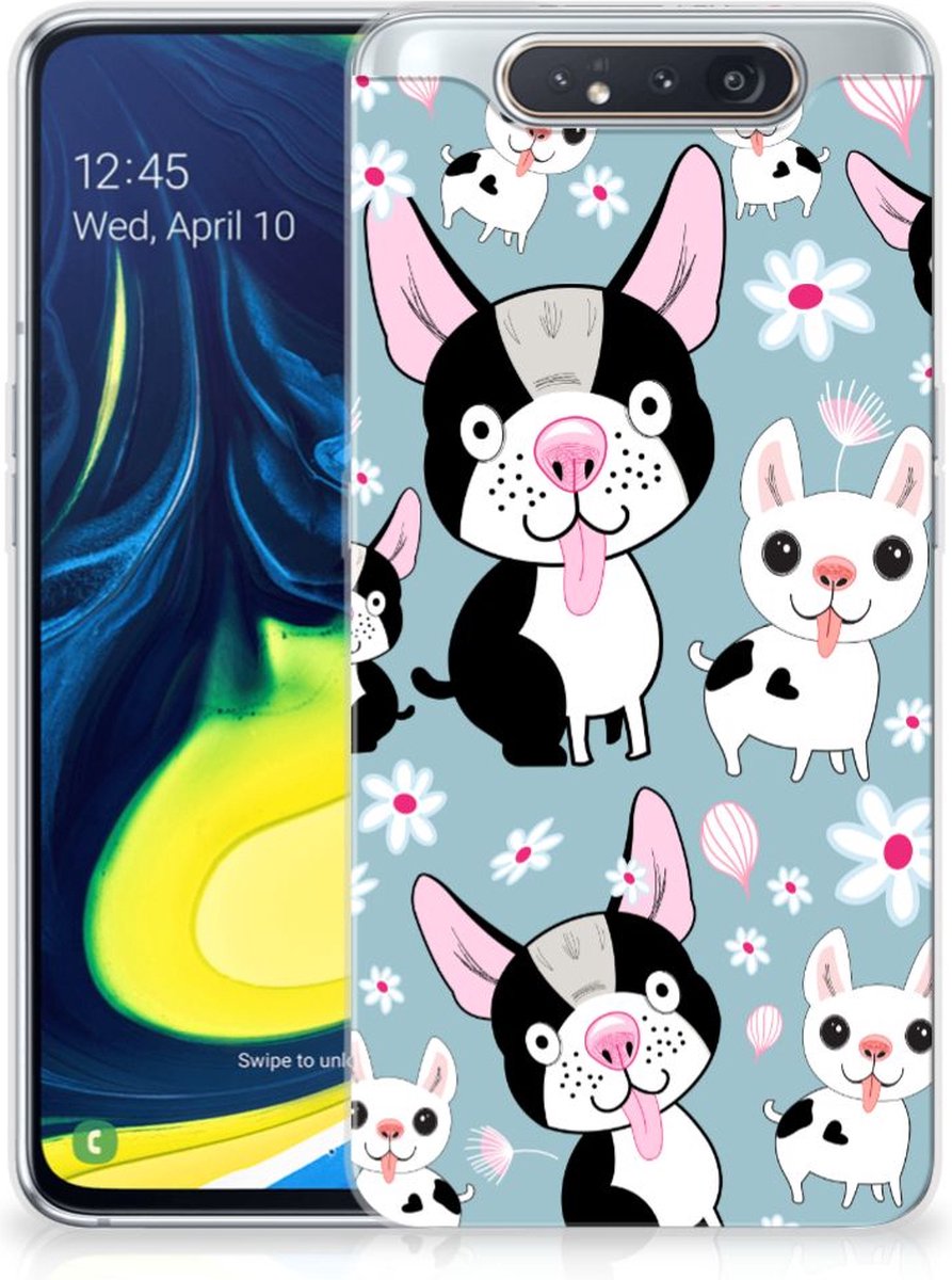 Samsung Galaxy A80 TPU Hoesje Hondjes