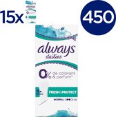 Always Dailies Fresh & Protect Normal - Voordeelverpakking 450 Stuks -  Maandverband