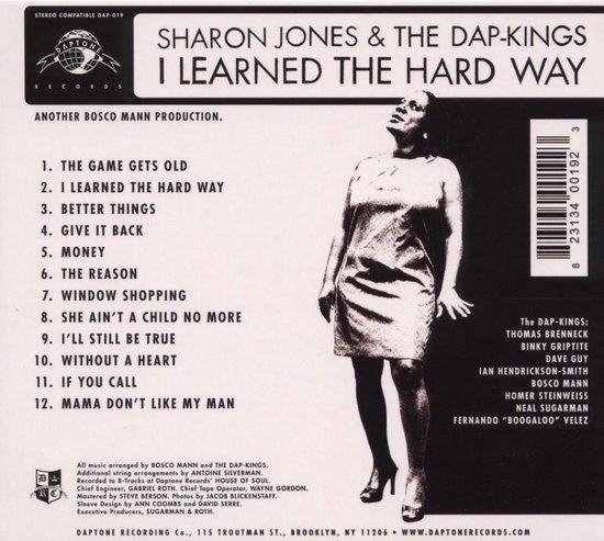 I Learned The Hard Way - Sharon Jones & The Dap Kings