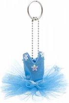 Ballet Cadeau Sleutelhanger met Tutu Turkoise