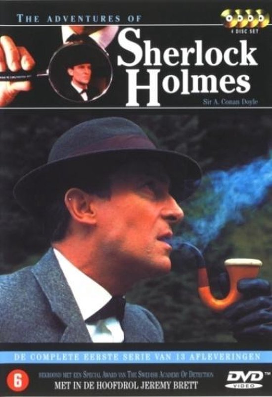 Cover van de film 'Adventures of Sherlock Holmes'