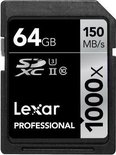 Lexar SDXC Professional UHS-II 1000x 64GB