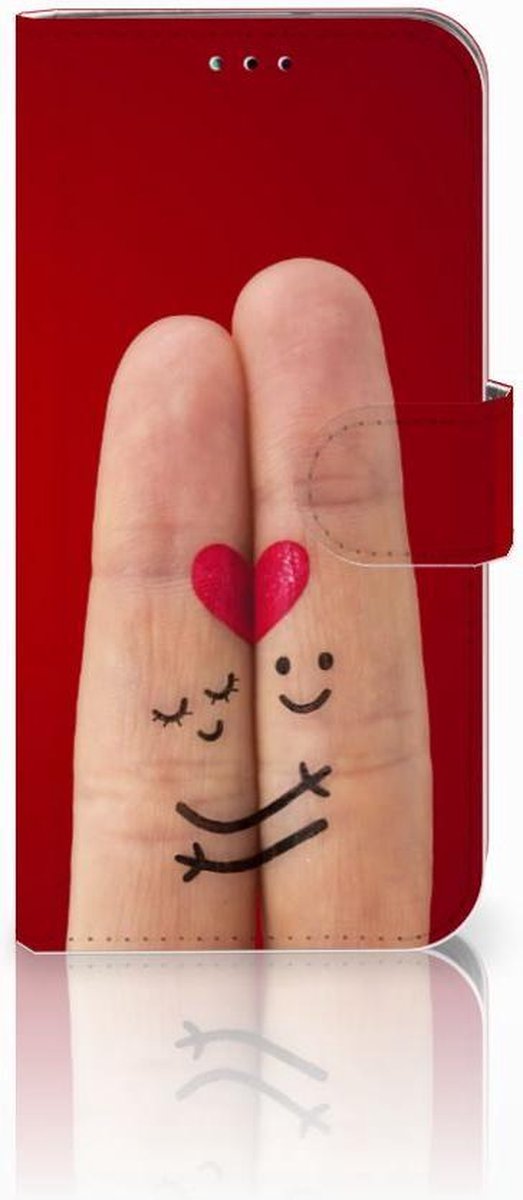 Samsung Galaxy A40 Wallet Case met Pasjes Liefde - Origineel Romantisch Cadeau