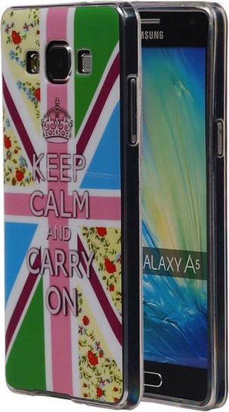 Keizerskroon TPU Cover Case voor Samsung Galaxy A5 Hoesje