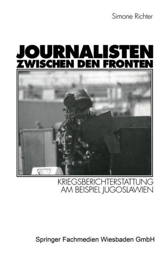 Journalisten Zwischen Den Fronten - cover