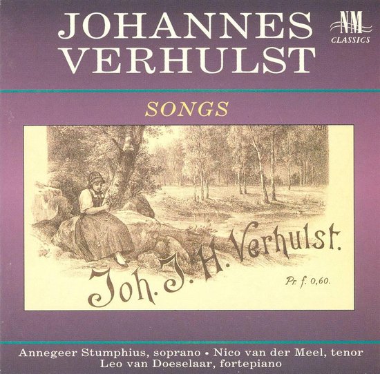 Johannes Verhulst Songs, Annegeer Stumphius CD (album) Muziek
