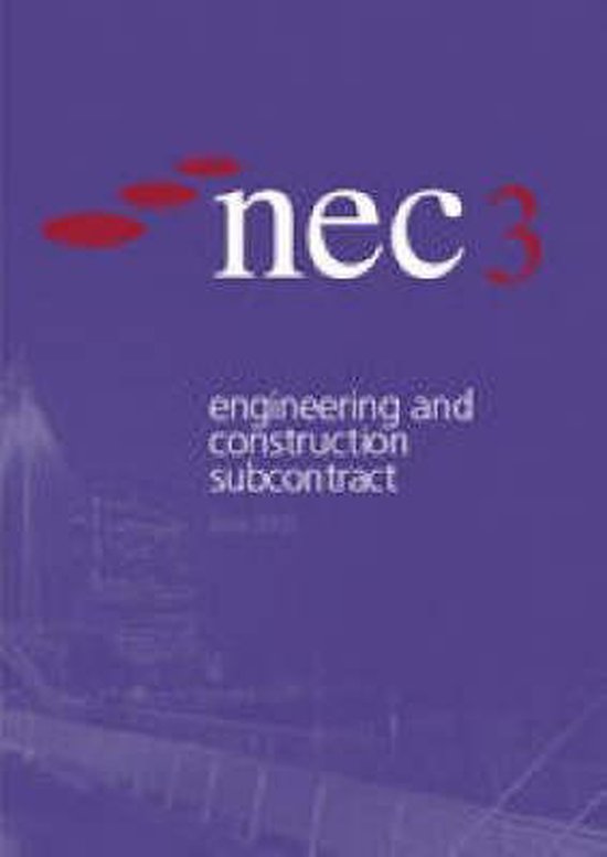 Nec3 Engineering and Construction Subcontract | 9780727733689 | Nec ...