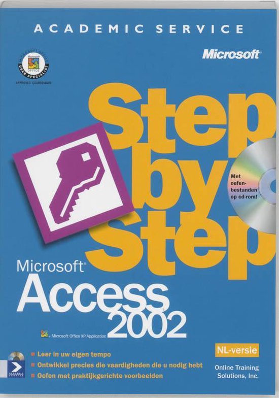 Cover van het boek 'Microsoft Access 2002 + CD-ROM'