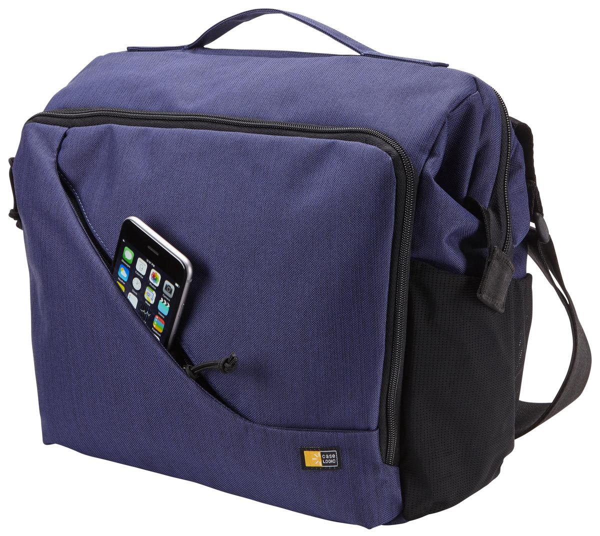 Sac Bandoulière Case Logic FLXM202IND Pour Appareil Photo Reflex Taille M - Bleu - Transport Sécurisé Et Pratique