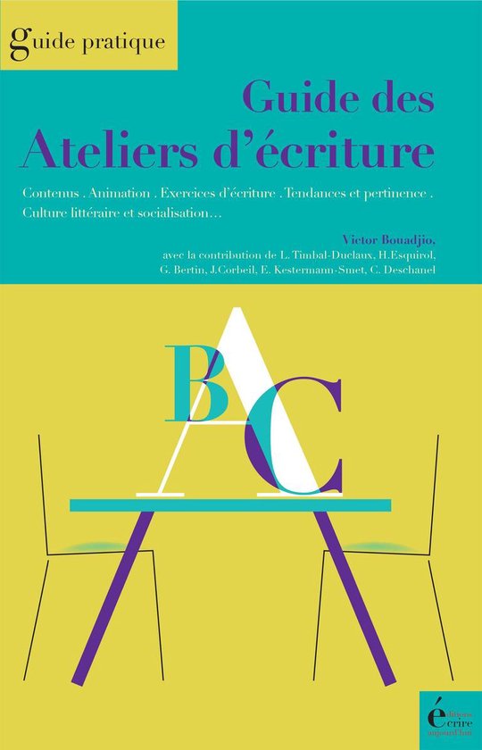 Guide des ateliers d'écriture - cover