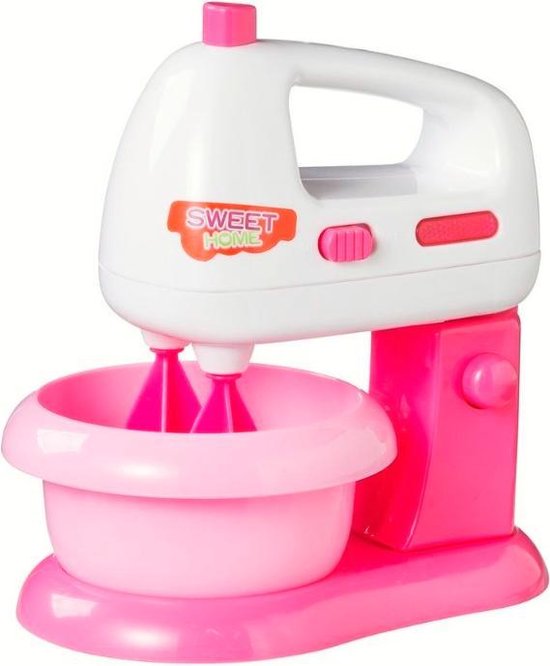 begaan lassen Afscheid Sweet Home Speelgoed mixer voor kinderen roze | bol.com