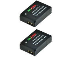 ChiliPower LP-E12 accu voor Canon - 1100mAh - 2-Pack