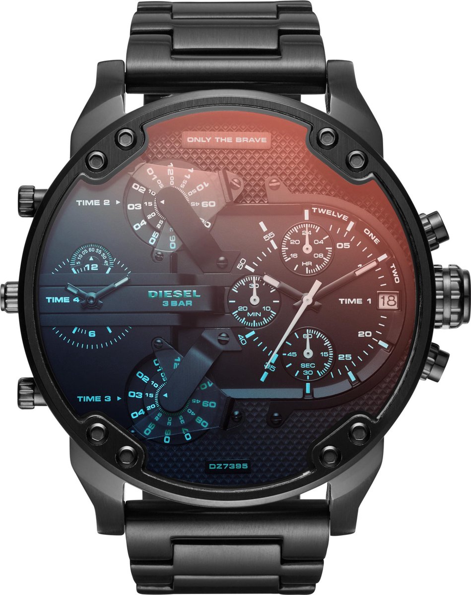 Diesel DZ7395 Herenhorloge 55mm - Zwart