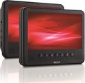 Akai APD710T - Portable DVD-speler met 2 schermen - 7 inch - Zwart