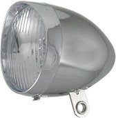 Spanninga Holland Headlight Retro - Lampe vélo - Batterie - LED - Chrome