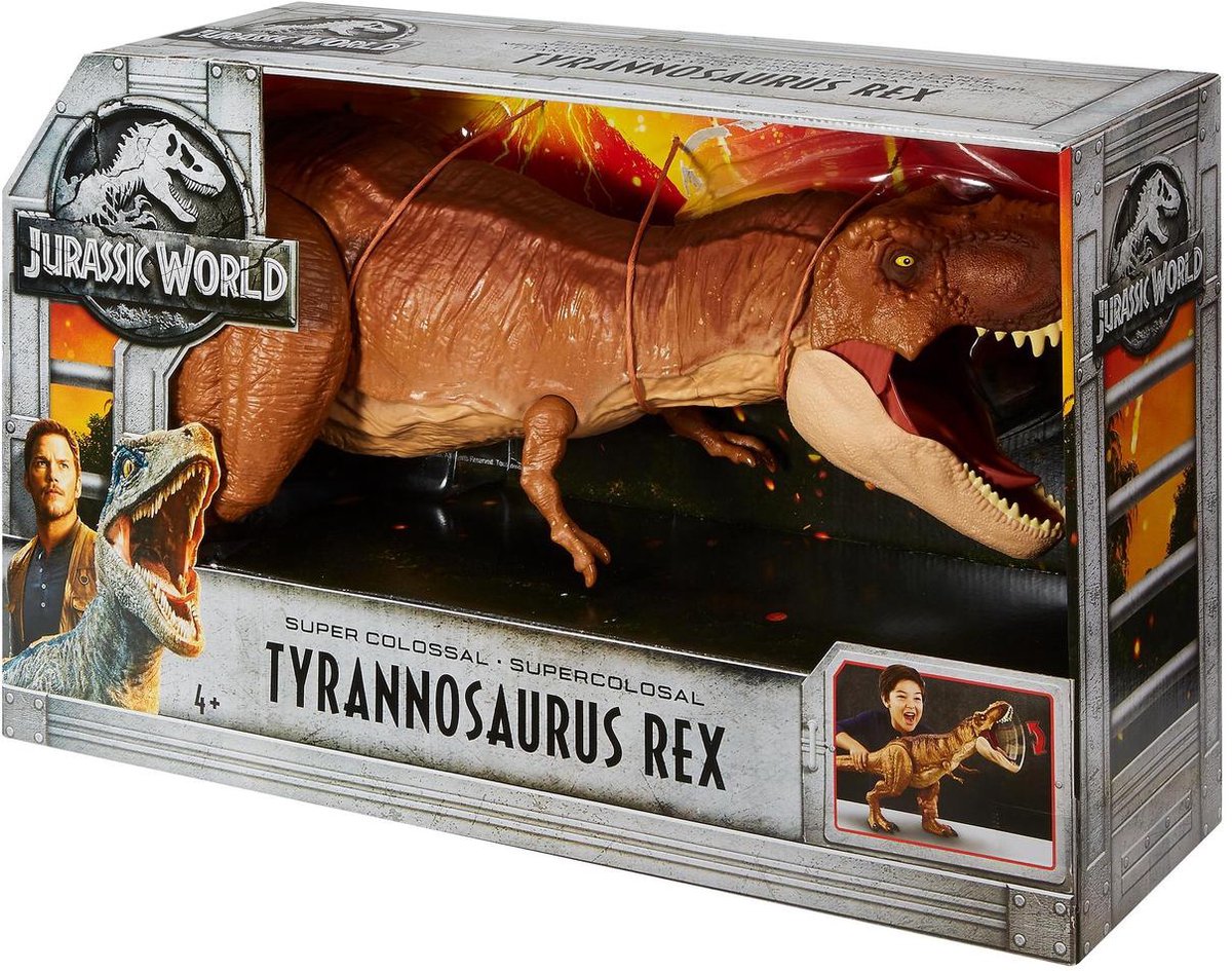 Halloween haag zegen Jurassic World - Super Colossal Tyrannosaurus Rex | bol.com