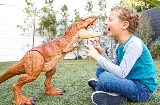 | Jurassic World Super Colossal Tyrannosaurus Rex Toychamp | Jurassic World Kolossale T Rex 90cm