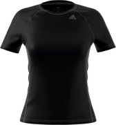 adidas Design to Move Tee Solid - Sportshirt - Dames - XS - Black