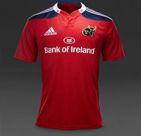 Adidas Munster Home Rugby Jersey / shirt maat 152