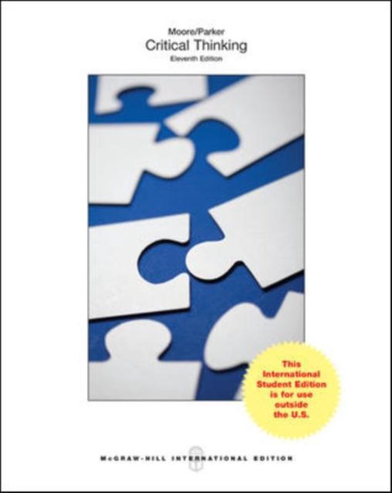 9781259253959 - Critical Thinking (Int'l Ed)
