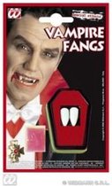 Halloween 2x Vampier horror neptanden - Dracula horror hoektanden - Halloween verkleed accessoire