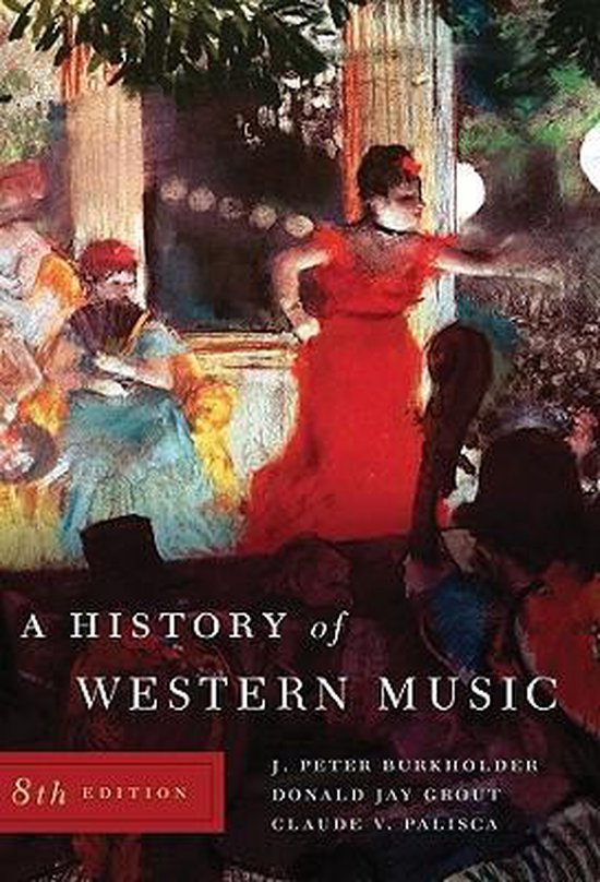 History Of Western Music - cover